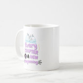 Motivational Quote Coffee Mug  コーヒーマグカップ (正面左)