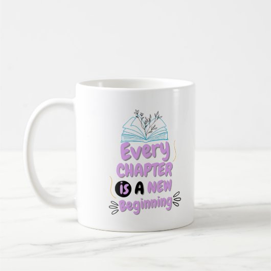 Motivational Quote Coffee Mug  コーヒーマグカップ (左)