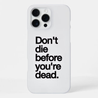 Motivational Quote iPhone16 Case iPhone 16 Pro Maxケース