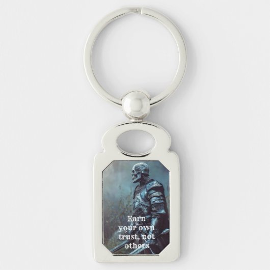 Motivational Quote Keyring | Positive Gift for Fri キーホルダー (正面)