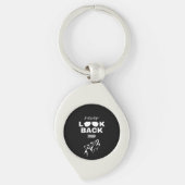 Motivational Quote Metal Keyring キーホルダー (正面)
