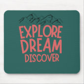 Motivational Quote MousePad  マウスパッド (正面)