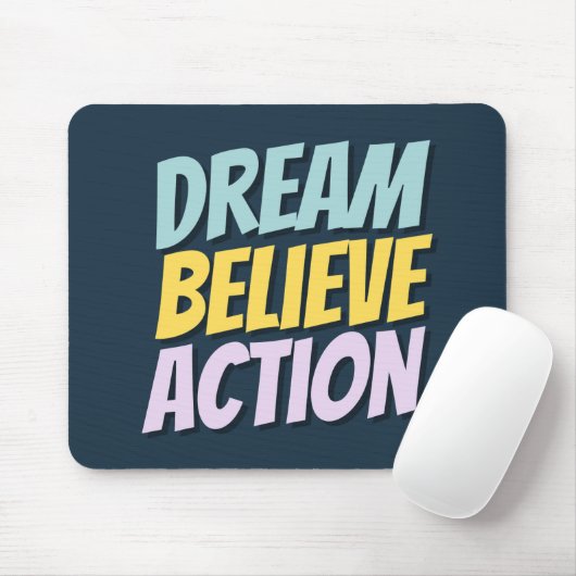 Motivational Quote Mousepad  マウスパッド (マウス)