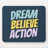 Motivational Quote Mousepad  マウスパッド (正面)