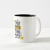 Motivational Quote Mug  ツートーンマグカップ (正面右)