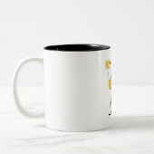 Motivational Quote Mug  ツートーンマグカップ (左)