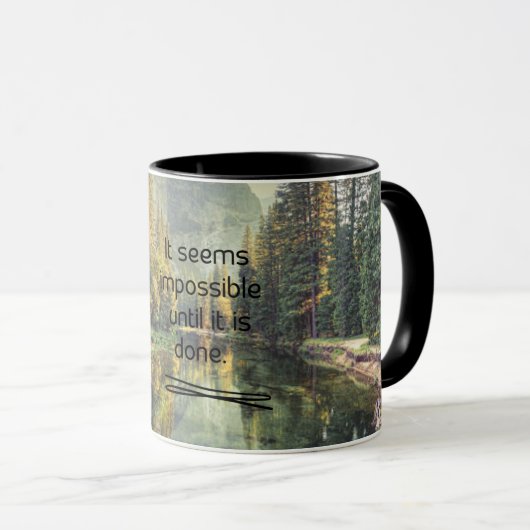 Motivational Quote Mug  マグカップ (正面右)