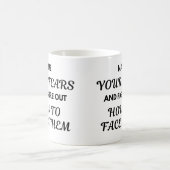 Motivational Quote Mug - 恐怖に名前をつけろ... コーヒーマグカップ (中央)