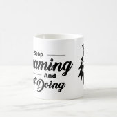  Motivational Quote Mug with Eagle コーヒーマグカップ (中央)