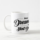  Motivational Quote Mug with Eagle コーヒーマグカップ (左)