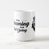  Motivational Quote Mug with Eagle コーヒーマグカップ (中央)