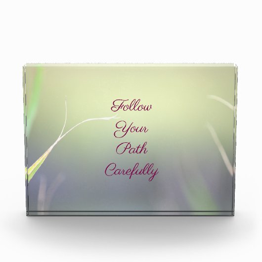 Motivational Quote Photo Block フォトブロック (正面)