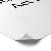 MOTIVATIONAL QUOTE POSTER ポスター (角)