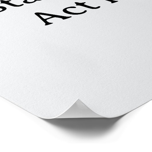 MOTIVATIONAL QUOTE POSTER ポスター (角)