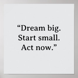 MOTIVATIONAL QUOTE POSTER ポスター