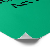 MOTIVATIONAL QUOTE POSTER ポスター (角)