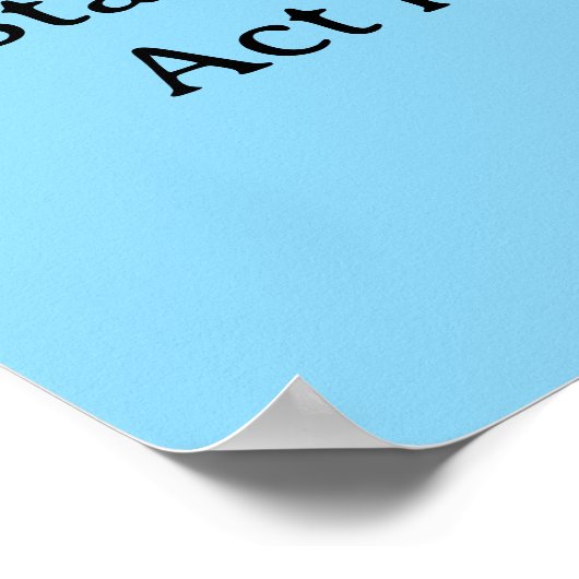 MOTIVATIONAL QUOTE POSTER ポスター (角)