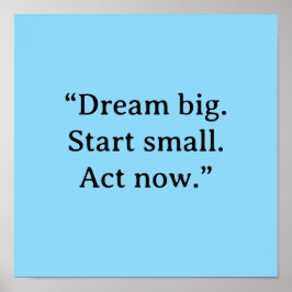 MOTIVATIONAL QUOTE POSTER ポスター