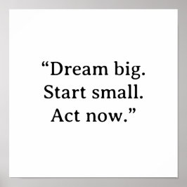 MOTIVATIONAL QUOTE POSTER ポスター