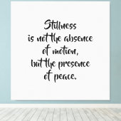 Motivational Quote Stretched Canvas Print キャンバスプリント (インサイチュ (ウッドフロア))