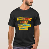 Motivational quote tシャツ (正面)