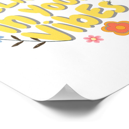 Motivational Quote Wall Art  ポスター (角)