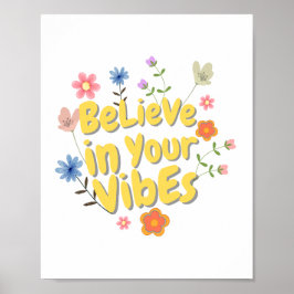 Motivational Quote Wall Art  ポスター