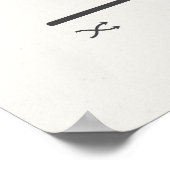 Motivational Quote Wall Art, Growth Mindset  ポスター (角)