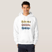 motivational quotes Sweatshirt happiness inspirati パーカ (正面フル)