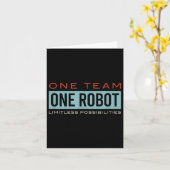 Motivational Robotics Team, Robotics Club, Stem  カード (黄色い花)