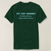 motivational slogan words 2 tシャツ (デザイン正面)