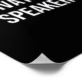 Motivational Speaker  ポスター (角)