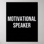 Motivational Speaker  ポスター (正面)