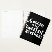 Motivational Spiral Notebook – Success Is the Swee プランナー手帳 (ディスプレー)