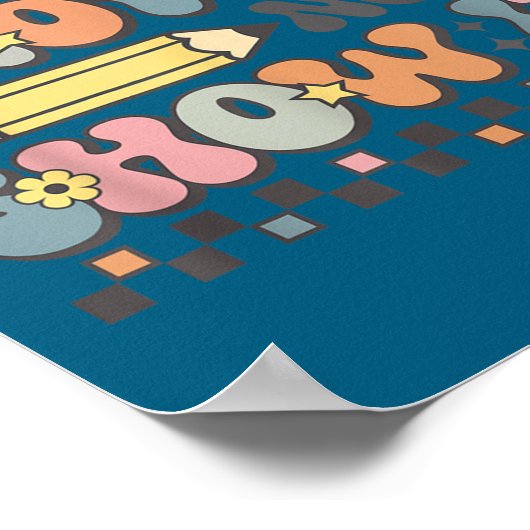 Motivational State Testing Test Day You Know It No ポスター (角)