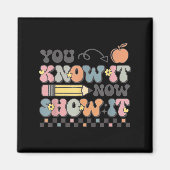 Motivational State Testing Test Day You Know It No マグネット (正面)