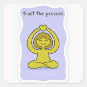 Motivational sticker スクエアシール (正面)