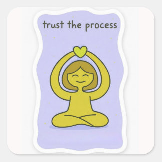 Motivational sticker スクエアシール