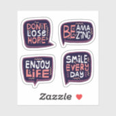 Motivational sticker set シール (シート)