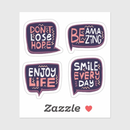 Motivational sticker set シール (シート)