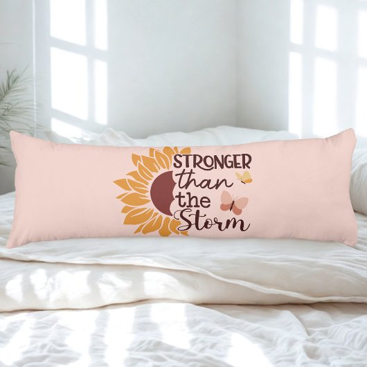 Motivational Sunflower Body Pillow ボディピロー