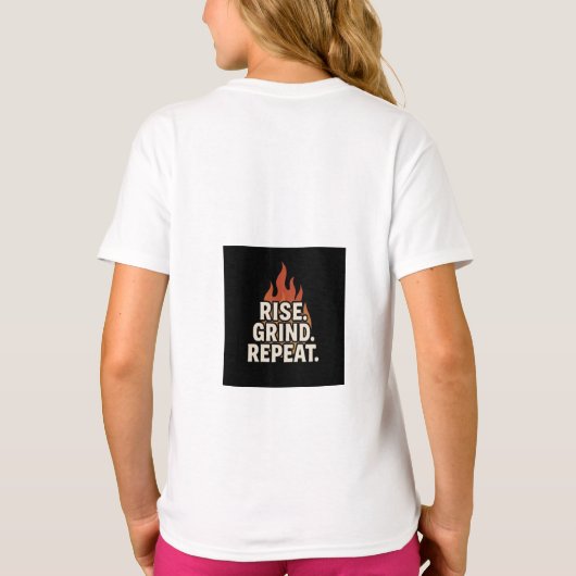 Motivational T-shirt  Tシャツ (裏面)