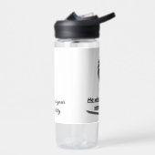 Motivational Time Saver Water Bottle ウォーターボトル (左面)