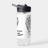 Motivational Time Saver Water Bottle ウォーターボトル (右面)