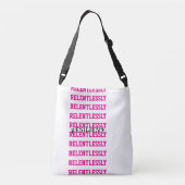 Motivational Tote クロスボディバッグ (裏面)