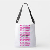 Motivational Tote クロスボディバッグ (正面)