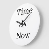 Motivational Wall Clock ラージ壁時計 (傾斜)