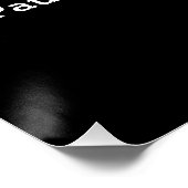 Motivational Word Cloud On Black ポスター (コーナー)