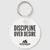MOTIVATIONALISM© DISCIPLINE_Button sleutelhanger キーホルダー (正面)