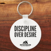 MOTIVATIONALISM© DISCIPLINE_Button sleutelhanger キーホルダー (正面)